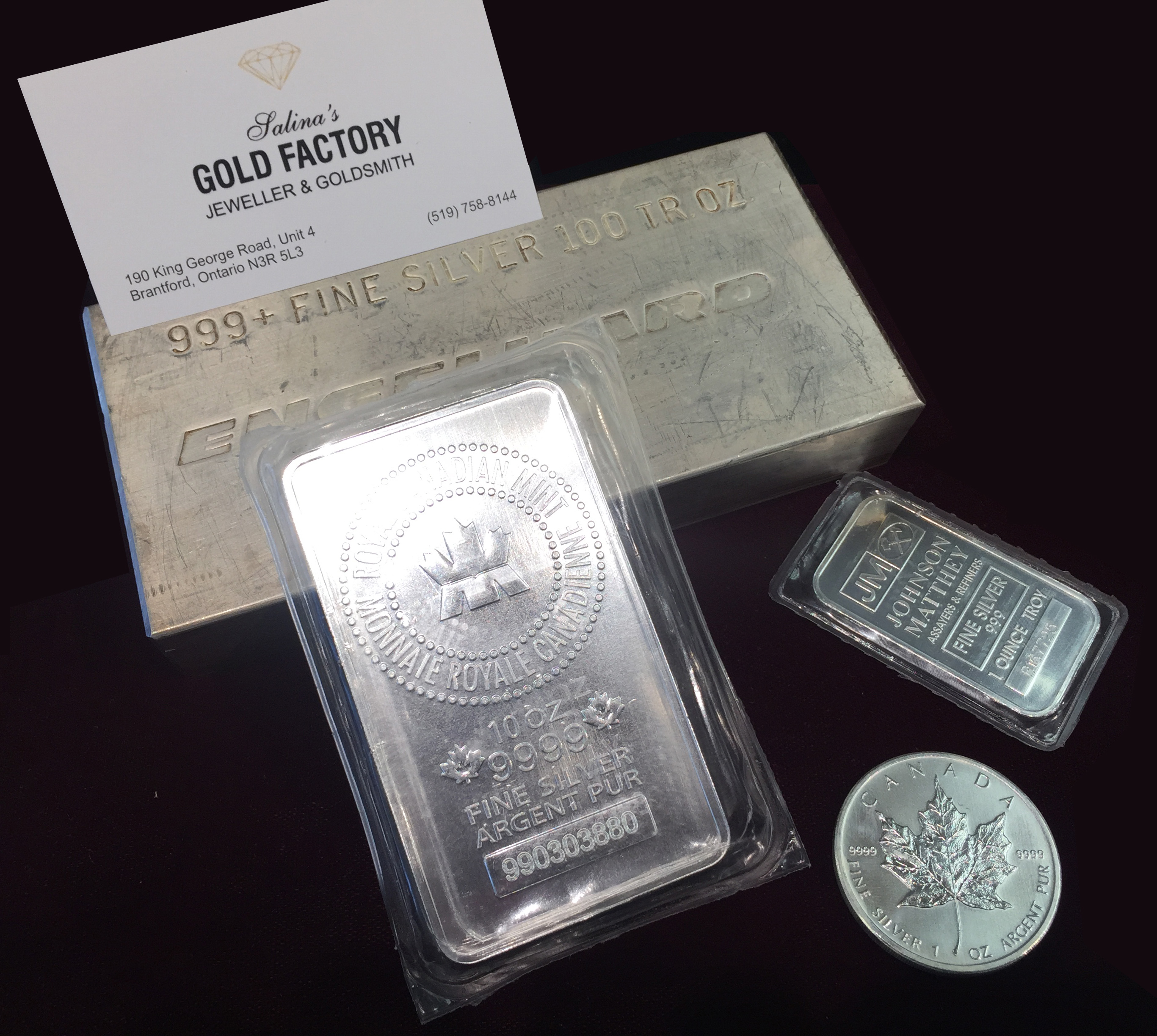 Gold Factory Brantford - Gold and Silver Bars Buy or Sell